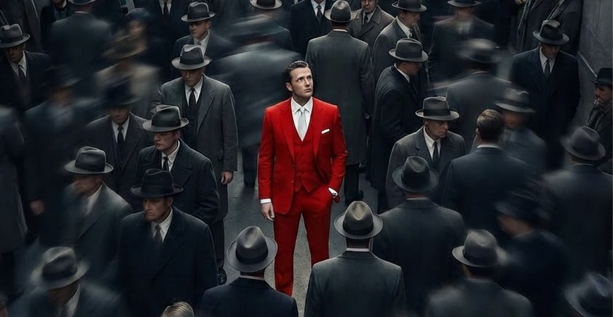 A compliance professional standing out in a crowd