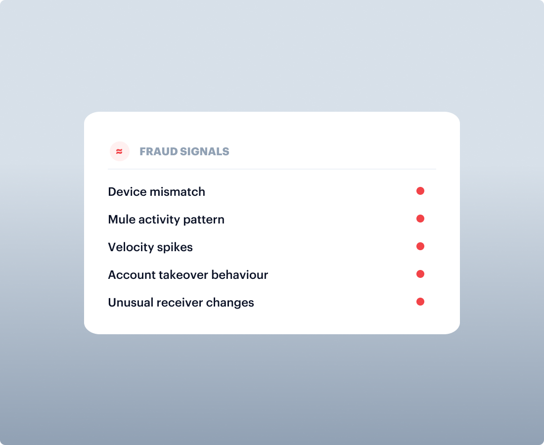 Fraud Signals