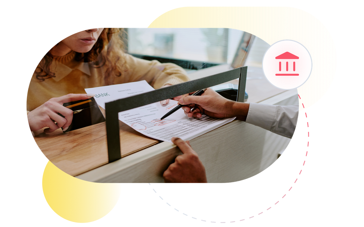 Banking industry illustration