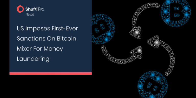 US Imposes First-Ever Sanctions on Bitcoin Mixer for Money Laundering
