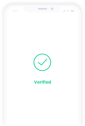 Displaying verification result