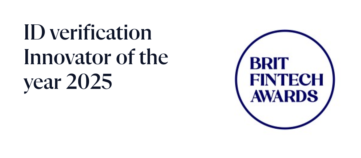 ID Verification Innovator of the Year 2025 — Brit Fintech Awards