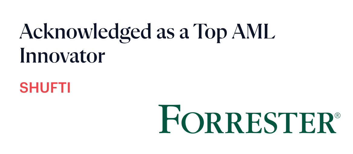 Acknowledged as a Top AML Innovator — Forrester