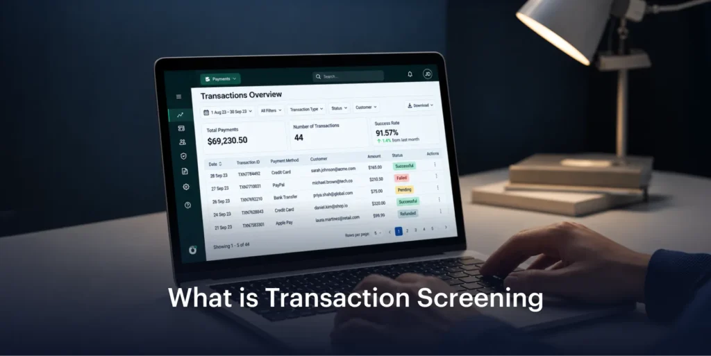 What is Transaction Screening?